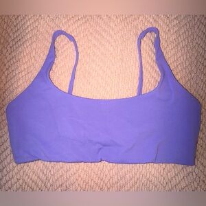 CRZ Yoga Butterluxe Scoop Neck Sports Bra Purple XL (14) Low Impact